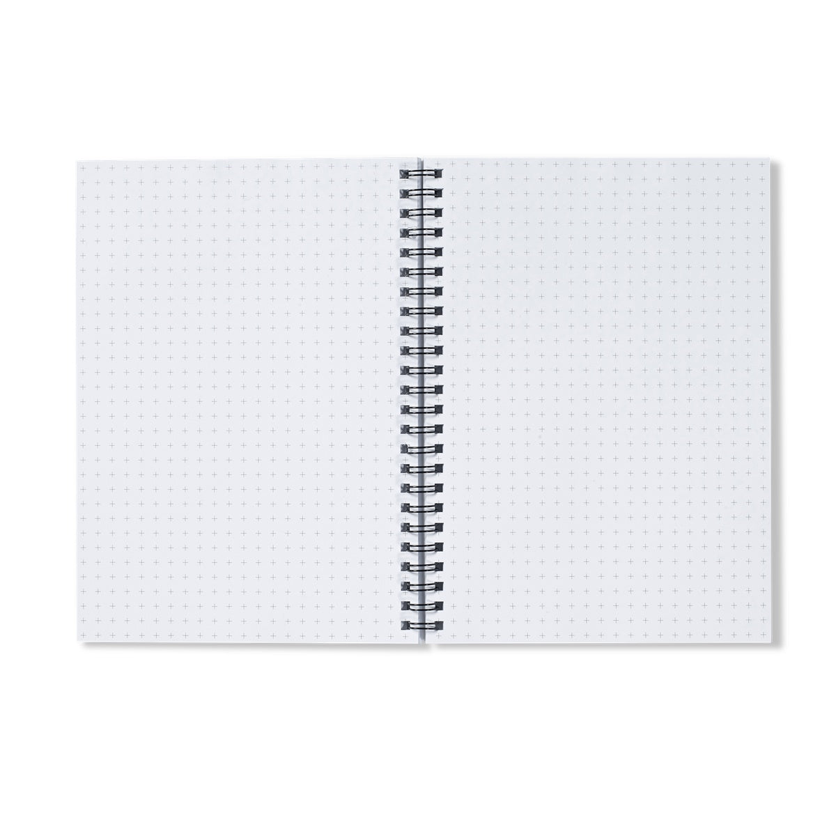 spiral bound notebook graph paper interior